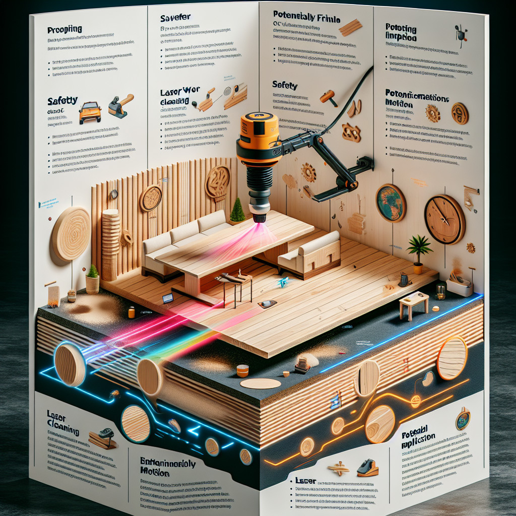 Laserreinigung von Holz in der Holzdielenfliesenherstellung